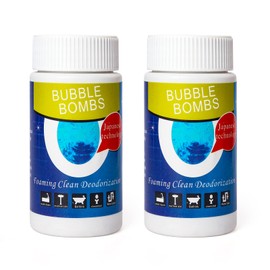2 Pcs Powerful Magic Bubble Bombs Drain Cleaner - Fast Foaming Pipe Cleaner Powder Dredge Agent for Kitchen Toilet Pipeline Quick Cleaning Tool
