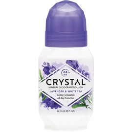 Crystal - Desodorante Corporal Roll-on Aroma Lavanda Y Té Blanco 66ml