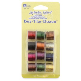 Beadalon AWP-20-BTD Artistic Wire 20-Gauge Buy-The-Dozen, 12-Pack