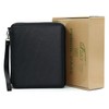 BTSKY Deluxe PU Leather Pencil Case For Colored Pencils -