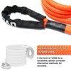 OPENROAD 1" x30ft Kinetic Recovery Rope 36,000LBS Heavy Duty Offroad