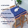 KORVITA Patriotic Rectangle Tablecloth 60x84 Inch Memorial Day Independence Day