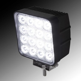 DEMA 12 Volt LED Work Light Workshop Headlight 16 x 3 W White