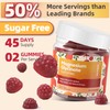 DREAVIO 90 Count Magnesium Glycinate Gummies 400mg w/Ashwagandha Supplement -