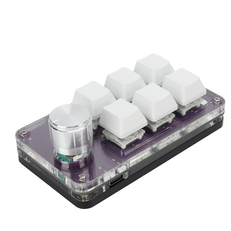 Shortcut One Handed Mechanical Keyboard Multifunction Mini 6 Key Gaming