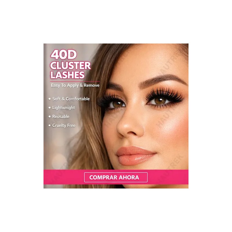640 Kit Extension De Pestañas Maquillaje Completo Diy 9-16mm