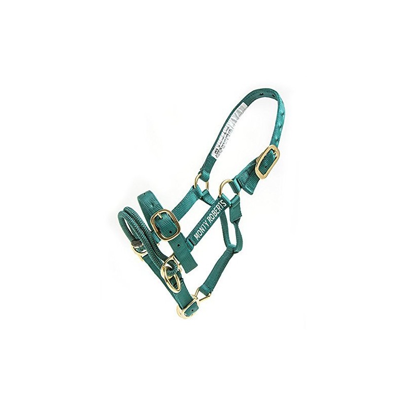 Monty Roberts Dually Headcollar (Extra Small - Green)