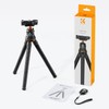 K&F Concept Smart Phone Tripod Stand, Swivel, Flexible Anywhere, Camera