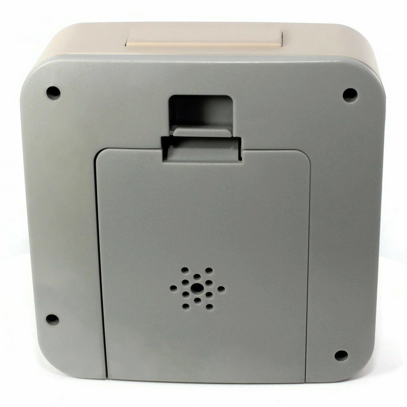 Atlanta Quartz Alarm Clock without Ticking Light Snooze Alarm Indicator