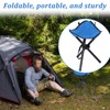 2 PCS Travel Folding Camping Stool, 17 Inch Folding Outdoor