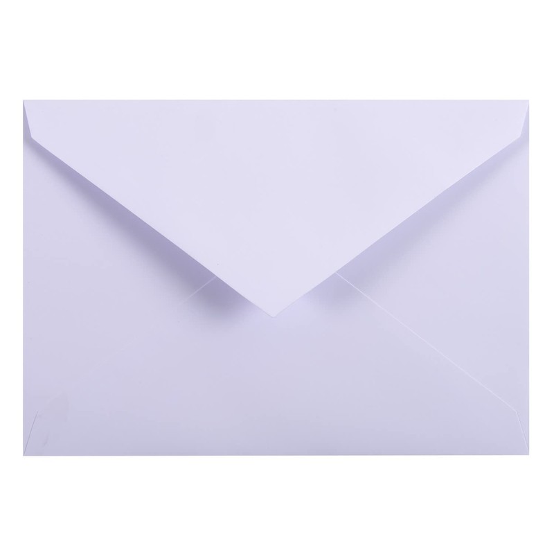 Clairefontaine - Ref 19101L - Diploma White Gummed Envelopes (Pack
