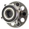 TRQ Rear Wheel Bearing & Hub Assembly with ABS Sensor
