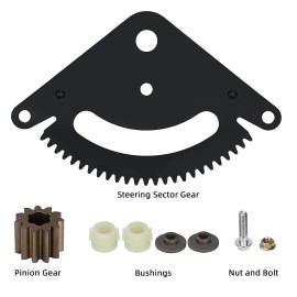 Autopartsreplace-hz 25 Teeth Steering Sector Gear Kit For John Deere L105 L108 L110 and Sabre