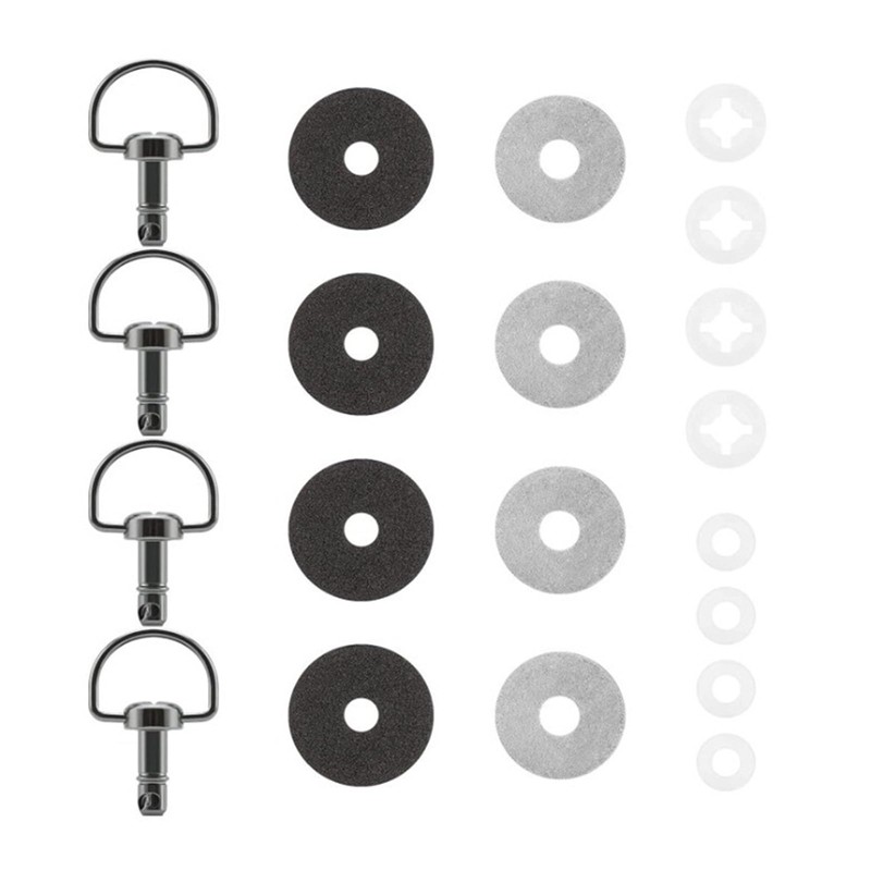 GAOSHA Universal Fairing Bolts 14mm and 19mm D Rings 1/4