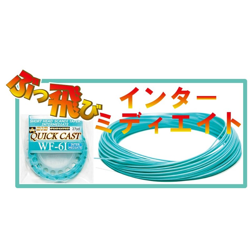AXISCO ASIS Fly Line Quick Cast/Intermediate/WF-6I