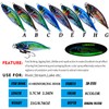 VolksRose 8 Colours 3D Lifelike Bionic Fishing Lure Set -