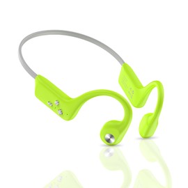 Fanisic Bone Conduction Headphones, Bluetooth 6.0 Open Ear Headphones with Mic, Type-C Quick Charge. Long Battery Life, IPX5 Sweatproof, Lightweight Comfortable for Office, Sports, and Driving