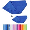 Casatessile Giallo Microfibre Hand Towels Pair 1 cm 40 x