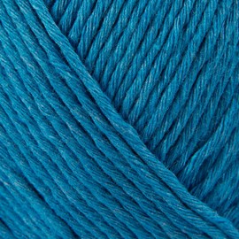 Sensy 100% Recycled Cotton Yarn for Amigurumi Knitting and Crochet, Macrame Yarn, Ideal for Blanket, Throws, Pillow, Baby Dolls Projects 4 Skeins (Turquoise)
