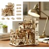 3D Wooden Puzzle for Adults, Marble Run - Advanced Roller