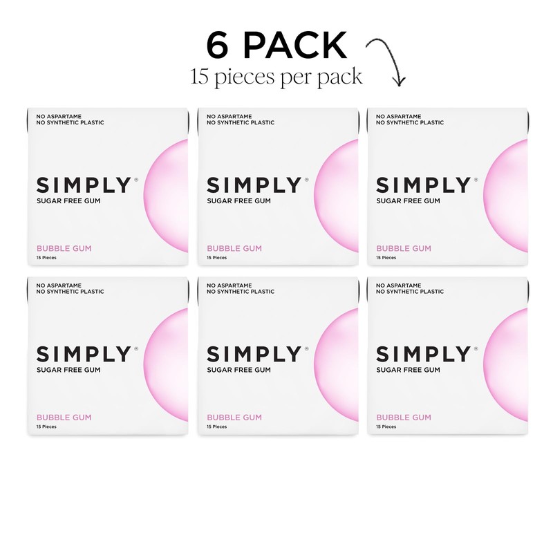 SIMPLY Gum | Dental Gum | Sugar Free Xylitol Chewing