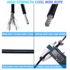 J Bryant Fitness Pulley Cable Gym Cable Replacement for Pulley