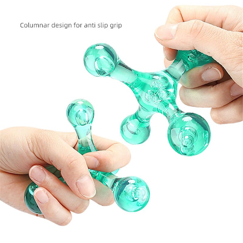 Manual Trigger Point Massage Tool, 2 Pcs 4 Knob Massage