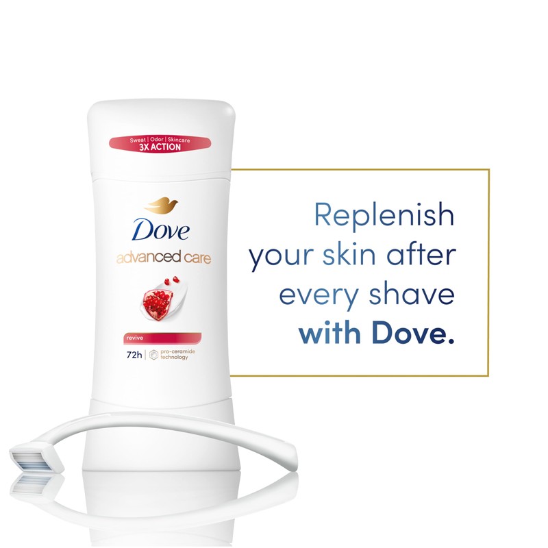 Dove Advanced Care Antiperspirant Deodorant for Women Twin Pack Revive