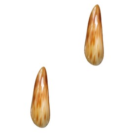 Healvian 2pcs Massage Scraping Plate Natural Horn Massaging Board for Face Neck Practical Gua Tools for Men Women Random Color Multi- -friendly