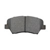 D1595 D1544 Front Rear Semi-metallic Brake Pads Sets Compatible With