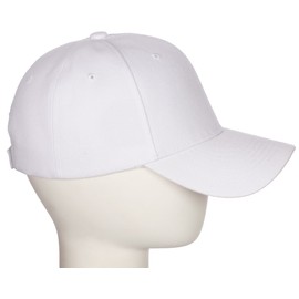 Classic Baseball Hat Custom A to Z Initial Team Letter, White Cap Red Blue Letter P