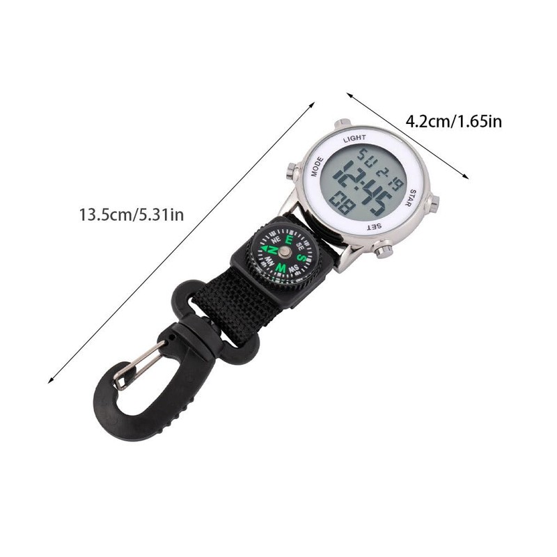 Fashionable Watch Suitable Hiking Compass Adventure Multifunctional Atmospheric, Multifunctional Outdoor