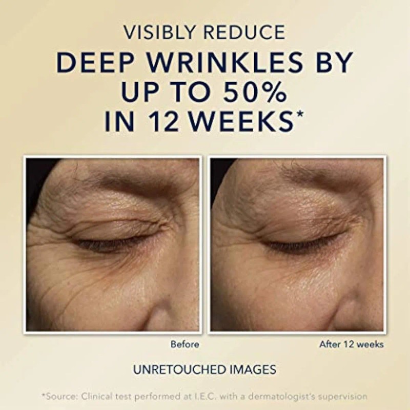 Crema De Noche Antiedad Con Retinol Para Arrugas Profundas