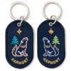 Iroha Publishing Key Chain 2/8b PAIR KEY RING ONE, blue