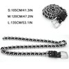 YeeHeen Leather Chain Belts Womens Metal Waist Belts Adjustable Waist