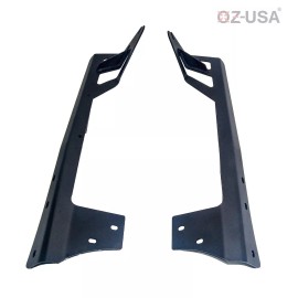 OZ-USA JK Light Bar Bracket 50" 52" LED upper Windshield roof mount JKU Rubicon 07-2015