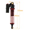 RZXYLRC Aluminum Alloy Shock Absorbers High Strength Springs Shocks Set