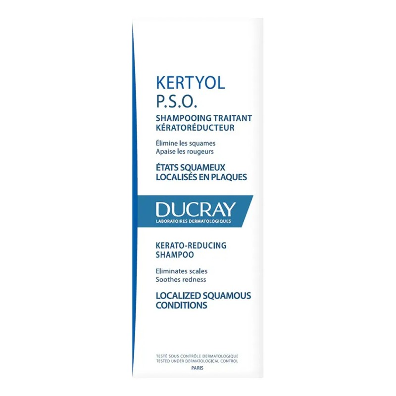 Shampoo Queratoreductor Ducray Kertyol P.S.O. 200 ml para Psoriasis y
