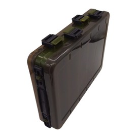 momolures - Reversible Lure case tackle box for Bass Pike Zander Cod fishing (MIDIUM)