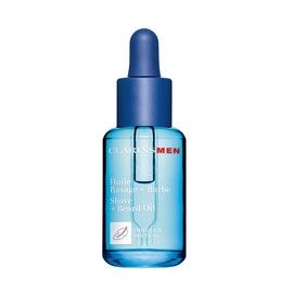 CLARINSMEN Shave + Beard Oil | 2-In-1 Shaving and Beard Oil for Men | Preps Skin and Conditions Beard | Lightweight, Non-Greasy Dry Oil | All Skin Types | 1.0 Fluid Ounces