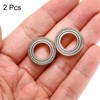 uxcell 2pcs 6801ZZ Bearing 12x21x5mm, Chrome Steel Double Shielded Precision