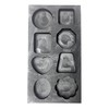 LLF 8-in-1 Graphite Casting Mold for Metal Refining, Scrap Gold