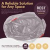 PAMI Recycling Tall 13-Gallon Kitchen Drawstring Trash Bags- Extra-Strong Plastic