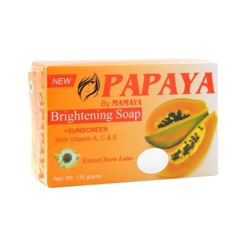 New Papaya By Mamaya Brightening Soap 135grams
