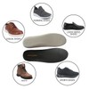 Thick Black Leather Shoe Insoles for Women Shoes Latex Cowhide