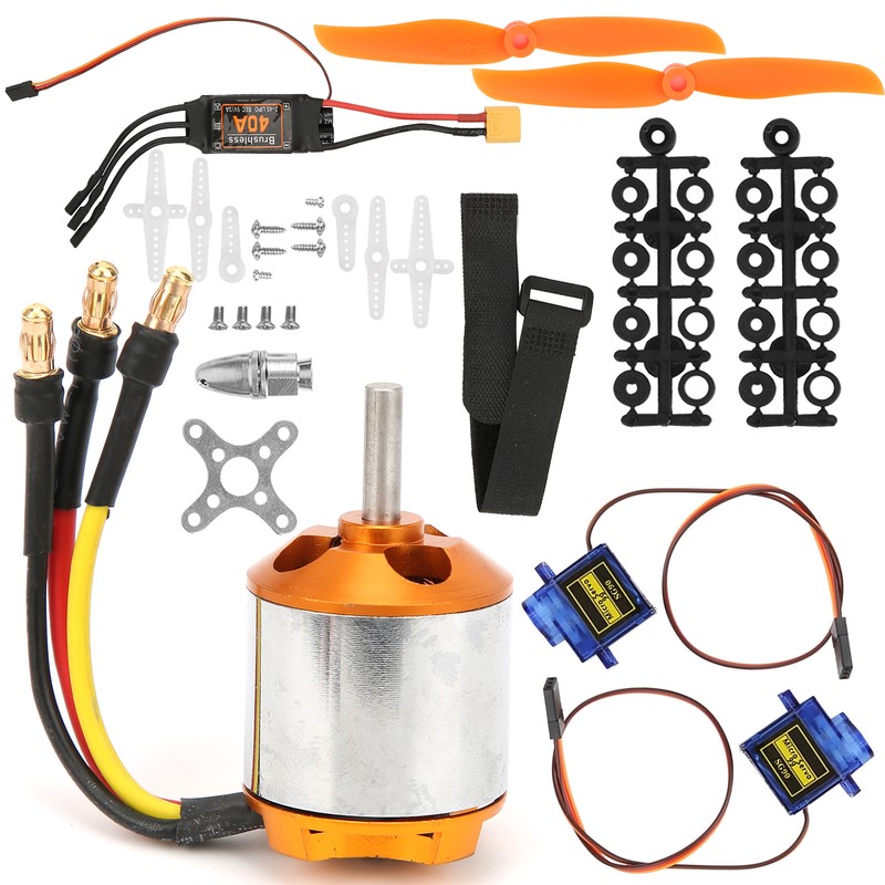 2217 KV1100 Motor 1060 Propeller 9G Servo 40A XT60 ESC