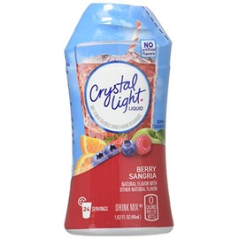 Crystal Light Liquid Drink Mix Berry Sangria 1.62 FZ (Pack of 12)