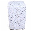 KOMBIUDA 54x54x82cm Flower Pattern Washing Machine Cover Waterproof Sturdy Protects