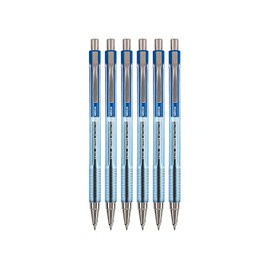 PILOT The Better Ball Point Pen Refillable & Retractable Ballpoint Pens, Medium Point, Blue Ink, 6 PACK