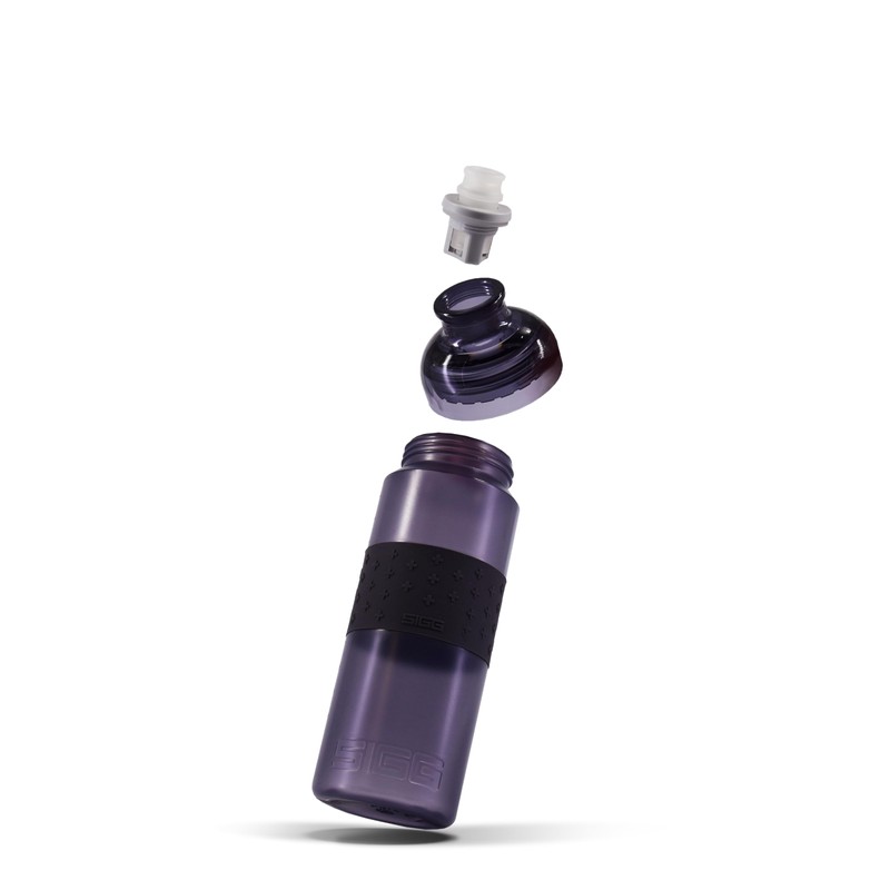 SIGG 13050 Sports Outdoor Polypropylene Hero Squeeze Bottle 0.6L Anthracite